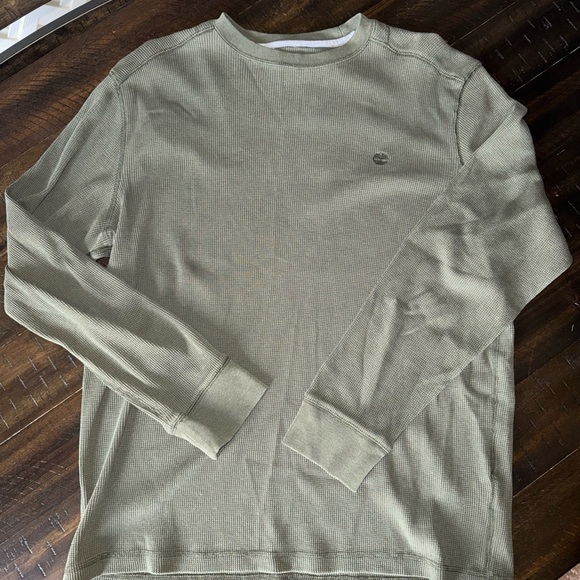 Men's Timberland Olive Green Sweater - Picture 1 of 1